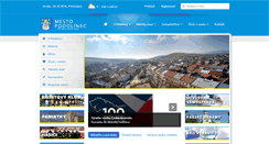 Desktop Screenshot of podolinec.eu